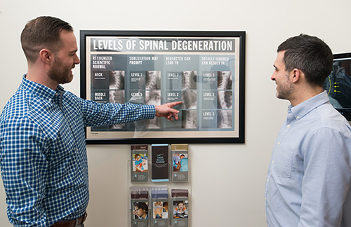 Guided office tour of Landmark Chiropractic